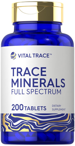 Trace minerals 200 tablets - minerals, |