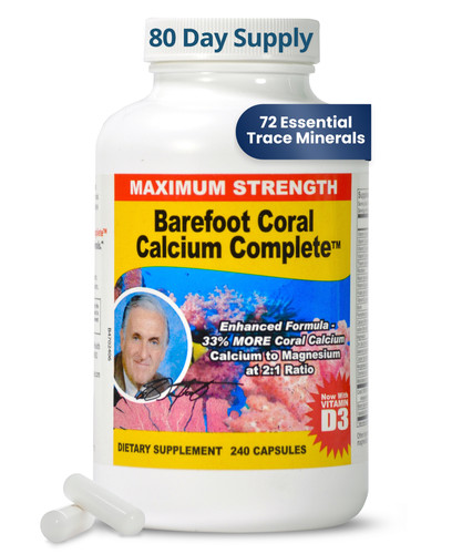 Barefoot coral calcium - coral,