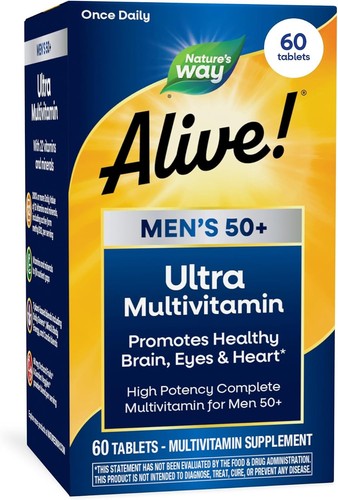 Daily alive men 50 - men's, 50+