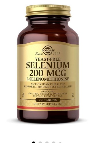 Solgar yeast free selenium - yeast-free, 200
