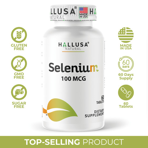 Selenium tablets 100 - tablets, mcg