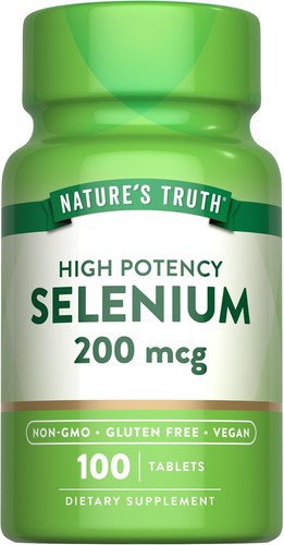 Selenium supplement 200 mcg - selenium, |