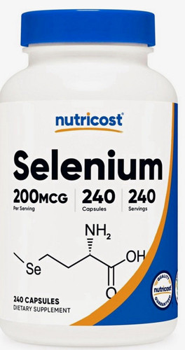 Nutricost selenium 200mcg - nutricost,